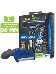Фурминатор FURminator L для крупных собак с длинной шерстью. СКИДКА 60%