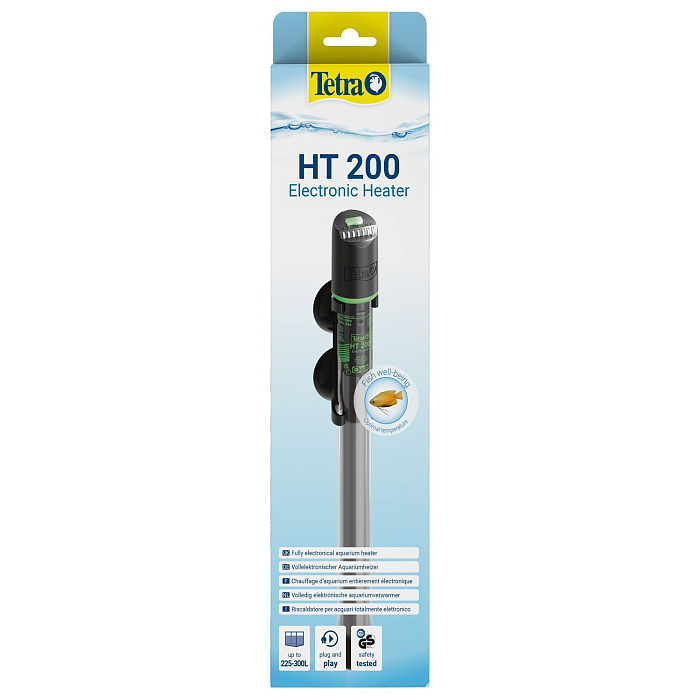 Нагреватель электронный Tetra HT 200 Bт для аквариумов 225-300л