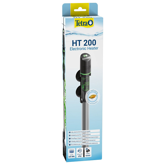 Нагреватель электронный Tetra HT 200 Bт для аквариумов 225-300л
