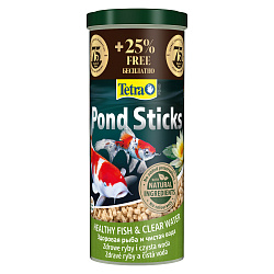 Tetra Pond Sticks корм для прудовых рыб в палочках 1 л + 25% в подарок