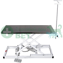 ТД ВЕТ Стол VETBOT-72.1300 без слива, со штативом, электр., 1300x600x(330- 1050)h мм (каркас серый, пульт ножной)