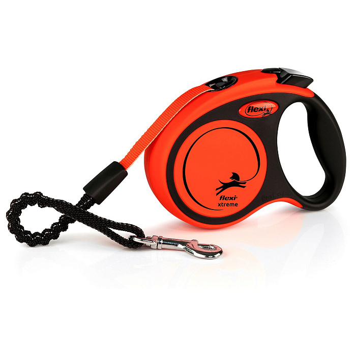 flexi рулетка Xtreme XS (до 15 кг) 3 м лента оранжевая