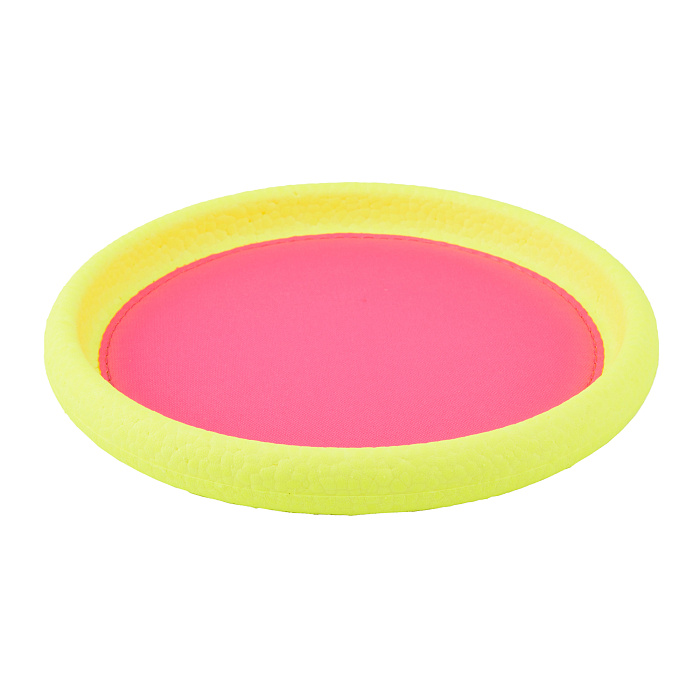 Игрушка Mr.Kranch для собак Тарелка фрисби UFO диаметр 24 см розовая