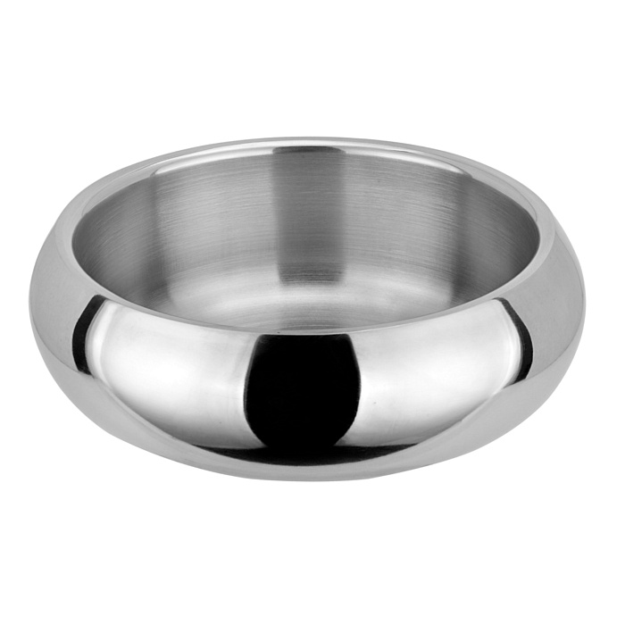 Миска Mr.Kranch из нержавеющей стали Belly Bowl 1200 мл нескользящее основание СКИДКА 40%