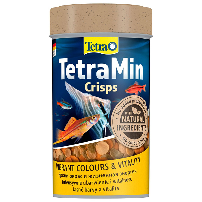 TetraMin Crisps корм-чипсы для всех видов рыб 100 мл