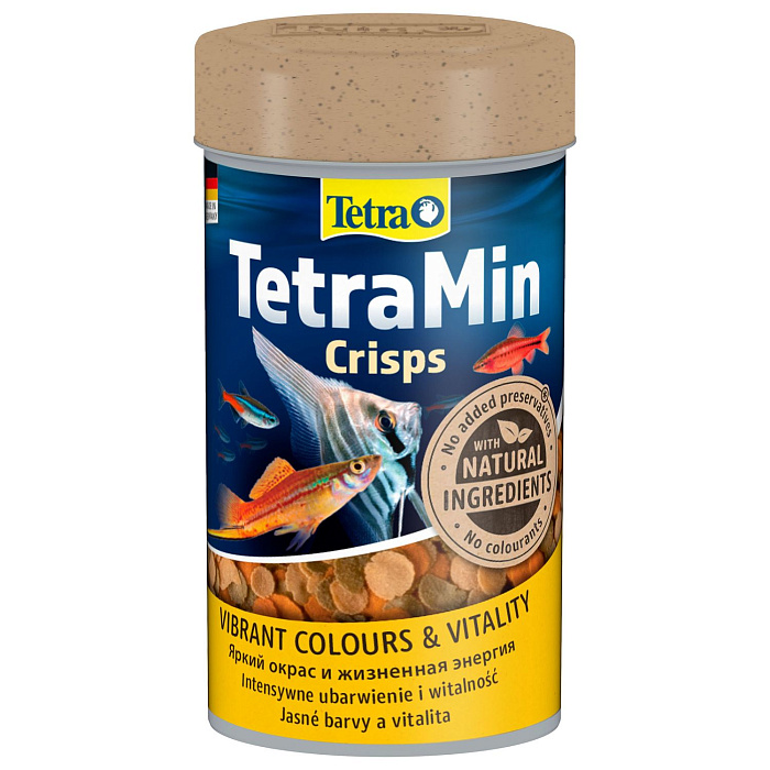 TetraMin Crisps корм-чипсы для всех видов рыб 100 мл