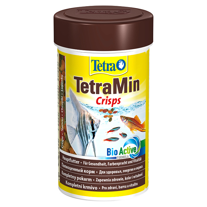 TetraMin Crisps корм-чипсы для всех видов рыб 100 мл