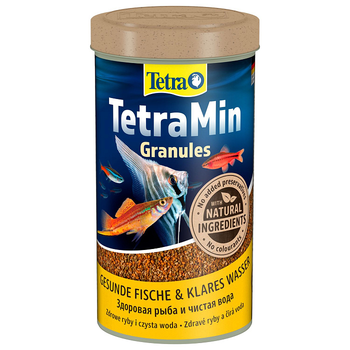 Корм TetraMin Granules для всех видов рыб в гранулах 500 мл
