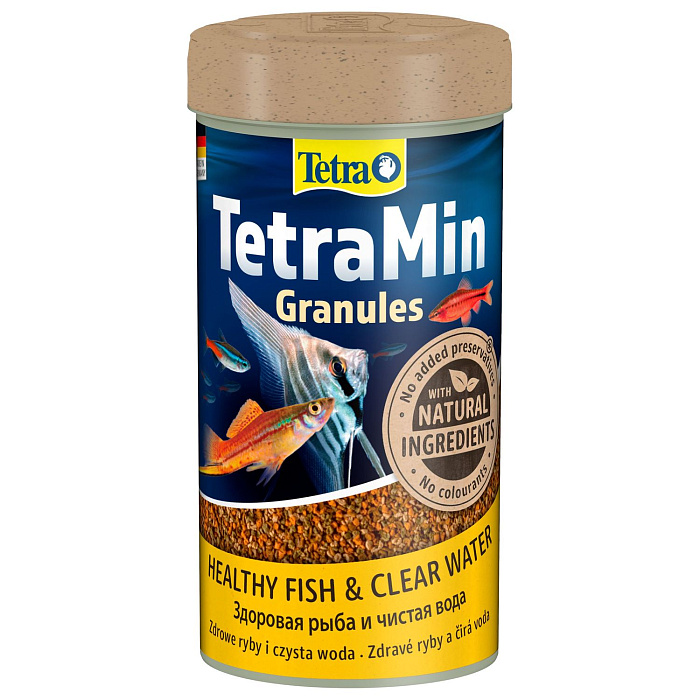 TetraMin Granules корм для всех видов рыб в гранулах 250 мл