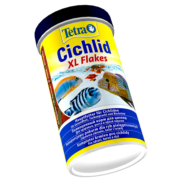 TetraCichlid XL корм для всех видов цихлид, крупные хлопья 500 мл