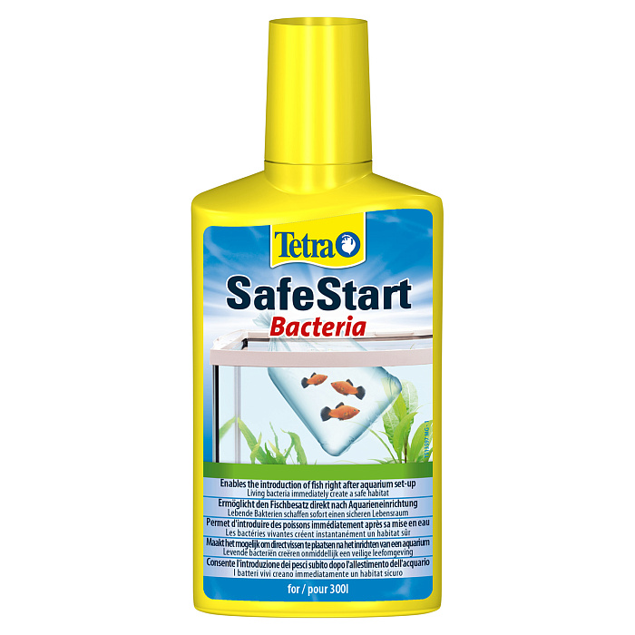 Tetra Safe Start бактериальная культура для запуска аквариума 250 мл
