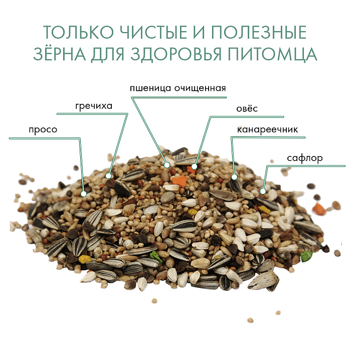 FIORY корм для средних попугаев Classic 650 г
