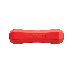 Playology  жевательная палочка SQUEAKY CHEW STICK для собак средних пород с ароматом говядины, средняя, цвет красный СКИДКА 50%