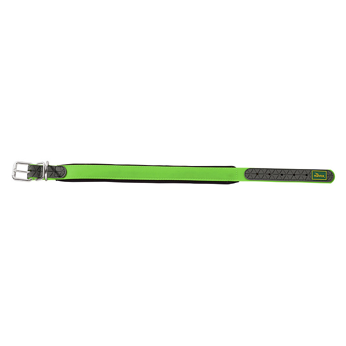 Hunter oшейник для собак Convenience Comfort 55 / M-L (42-50 см) / 2,5 см биотановый мягкая горловина яблочный зеленый СКИДКА 50%