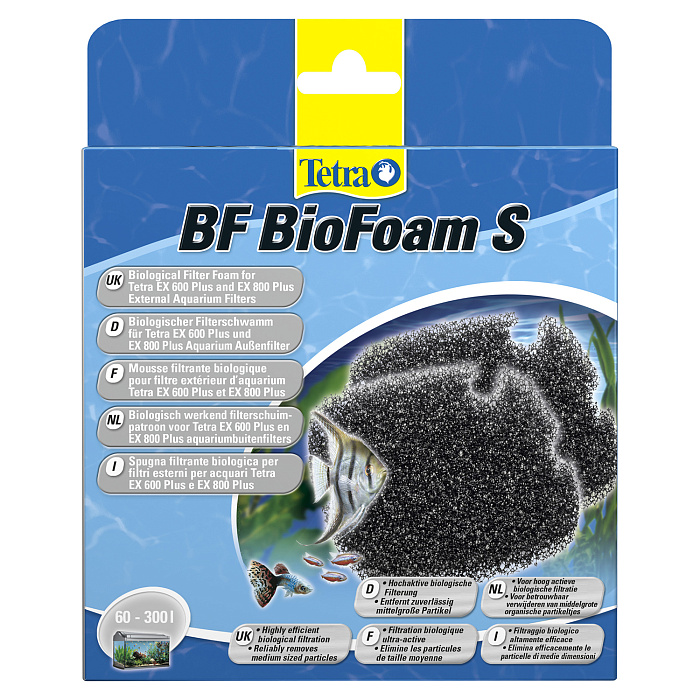 Tetra BF 400/600/700/800 био-губка для внешних фильтров Tetra EX 400/600/700/800 Plus 2 шт. СКИДКА 60%