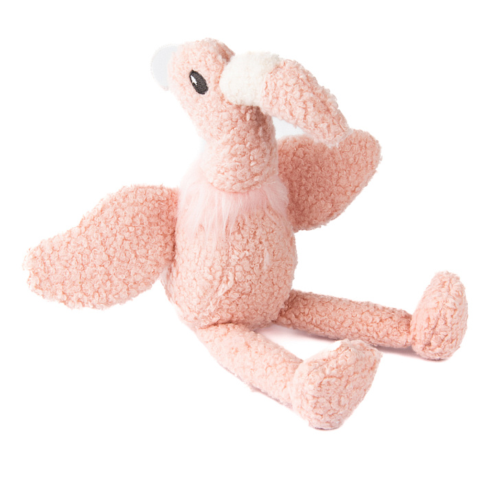 Игрушка Tufflove для собак Фламинго 35 см розовый СКИДКА 50%
