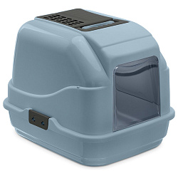 IMAC био-туалет для кошек EASY CAT 2ND LIFE 50х40х40h см, серый СКИДКА 40%