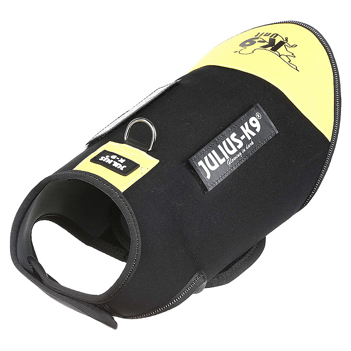 JULIUS-K9 жилет для собак Neoprene IDC® XL (70-90см / длина 57см), черно-желтый СКИДКА 50%