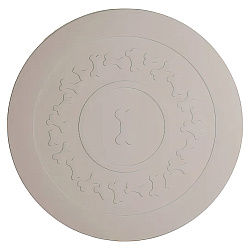 United Pets коврик Dog Plate, серый СКИДКА 50%