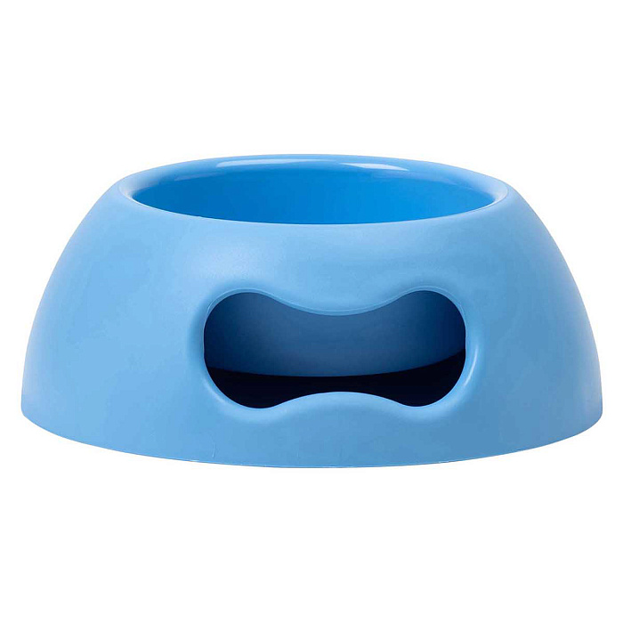United Pets миска Pappy-small, 350 мл, голубая СКИДКА 50%