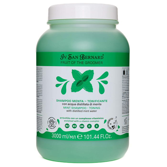 ISB Fruit of the Groomer Mint шампунь для любого типа шерсти 3000 мл