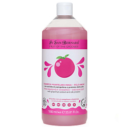 ISB Fruit of the Groomer Pink Grapefruit шампунь для шерсти средней длины с протеинами шелка 1000 мл