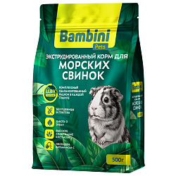 Корм Bambini Pets экструдированный для морских свинок, 500 г