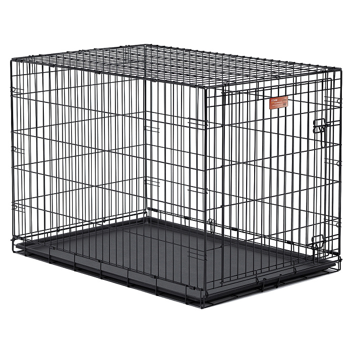 Клетка MidWest iCrate для собак 108х72х77h см, 1 дверь, черная СКИДКА 20%