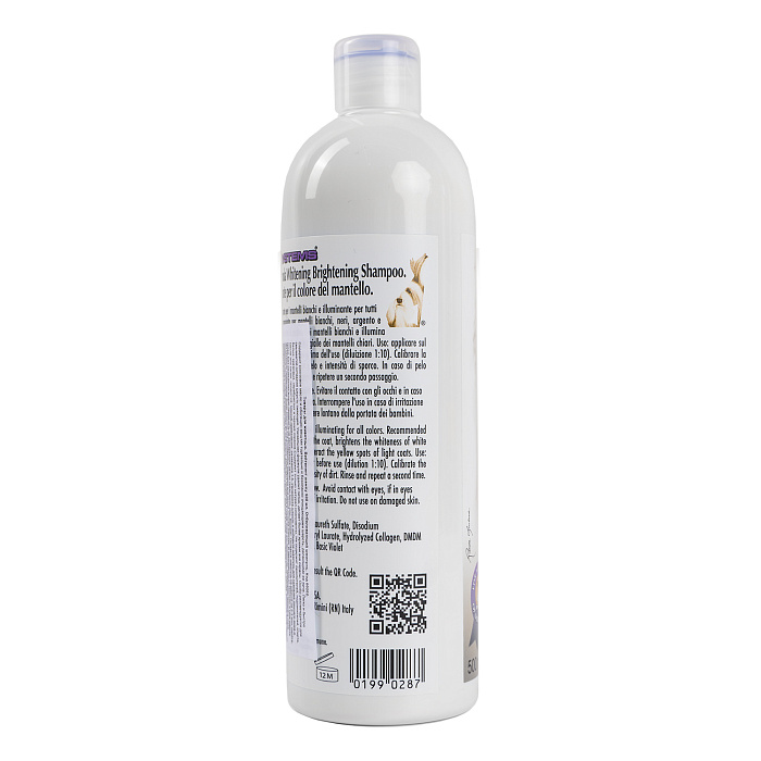 1 All Systems Whitening Shampoo шампунь отбеливающий для яркости окраса 250 мл