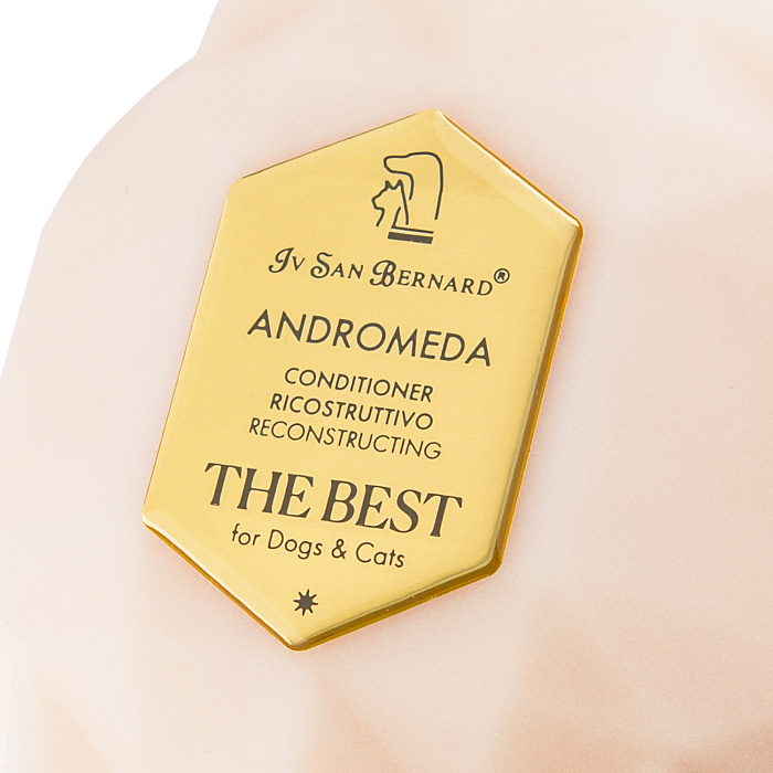 ISB The Best line Andromeda Кондиционер для выпадающей шерсти и чувствительной кожи с экстрактом шиповника 500 мл СКИДКА 50%