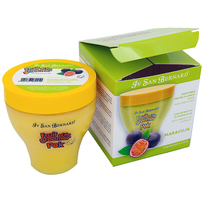 ISB Fruit of the Groomer Maracuja Восстанавливающая маска для длинной шерсти с протеинами 250 мл СКИДКА 40%