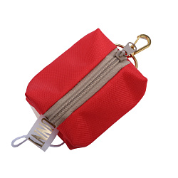 Футляр для пакетиков one size красный (8х6х3,5 см)