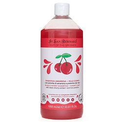 ISB Fruit of the Groomer Black Cherry шампунь для короткой шерсти с протеинами риса 1000 мл