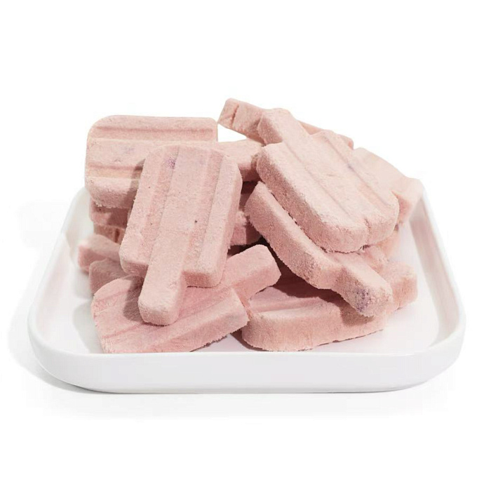 Лакомство Ranova для кошек сублимированное «мороженое», ассорти вкусов: молоко, лосось и желток, говядина и клюква, 12 г