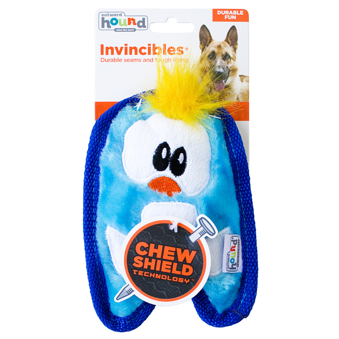 OutwardHound  игрушка для собак Invinc Mini Пингвин 17 см без наполнителя
