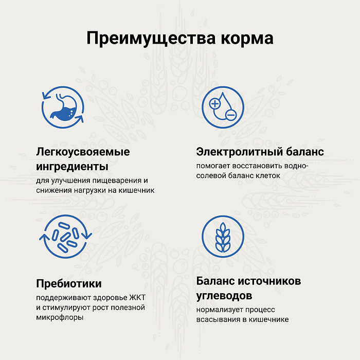 Ветеринарная диета CRAFTIA GALENA DOG GASTROINTESTINAL CARE Гастроинтестинал для собак при заболеваниях ЖКТ 10 кг