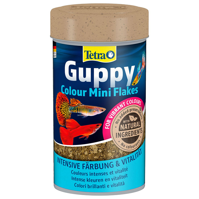 TetraGuppy Colour корм для гуппи для улучшения окраса 100 мл