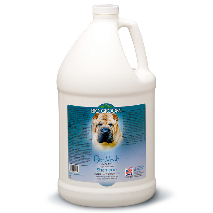 Bio-Groom Bio-Med шампунь лечебный дегтярно-серный для проблемной кожи 3,8 л