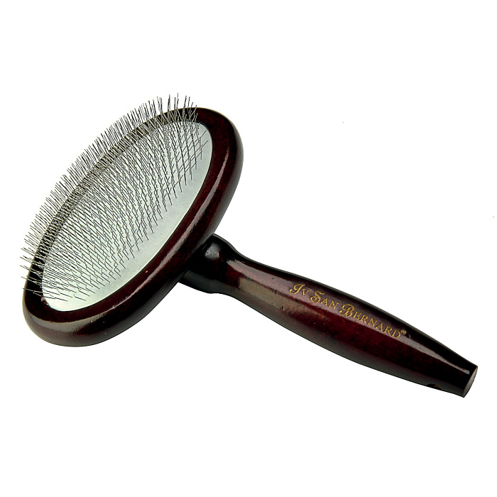 ISB SLICKER BRUSH ROUND профессиональный сликер овальный, средний
