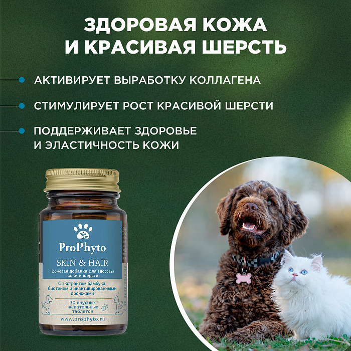 ProPhyto для Кожи и Шерсти, 30 таблеток