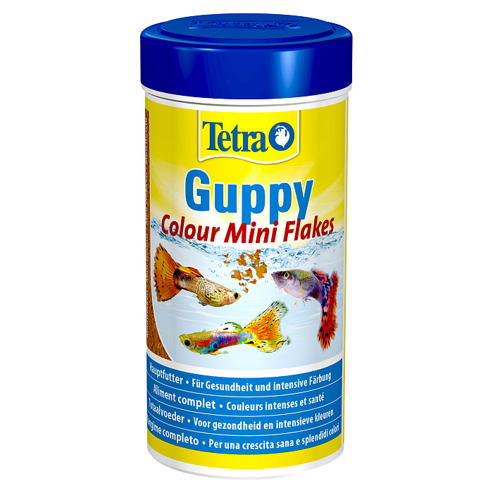 TetraGuppy Colour корм для гуппи для улучшения окраса 250 мл