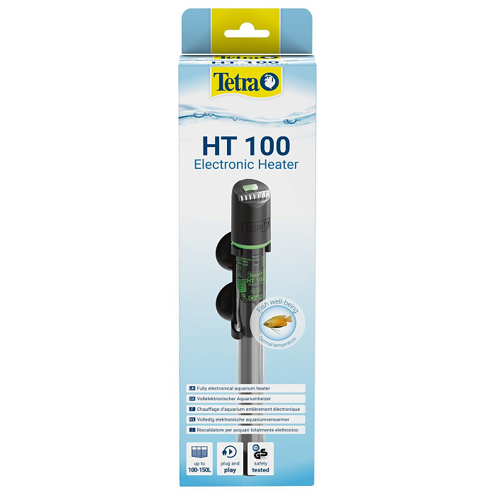 Нагреватель электронный Tetra HT 100 Bт для аквариумов 100-150л