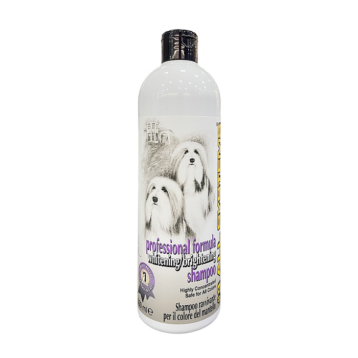1 All Systems Whitening Shampoo шампунь отбеливающий для яркости окраса 500 мл