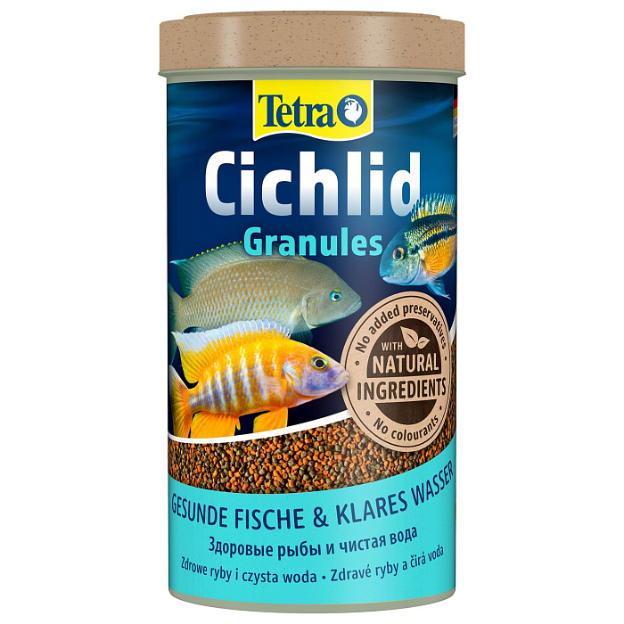 TetraCichlid Granules корм для всех видов цихлид в гранулах 500 мл