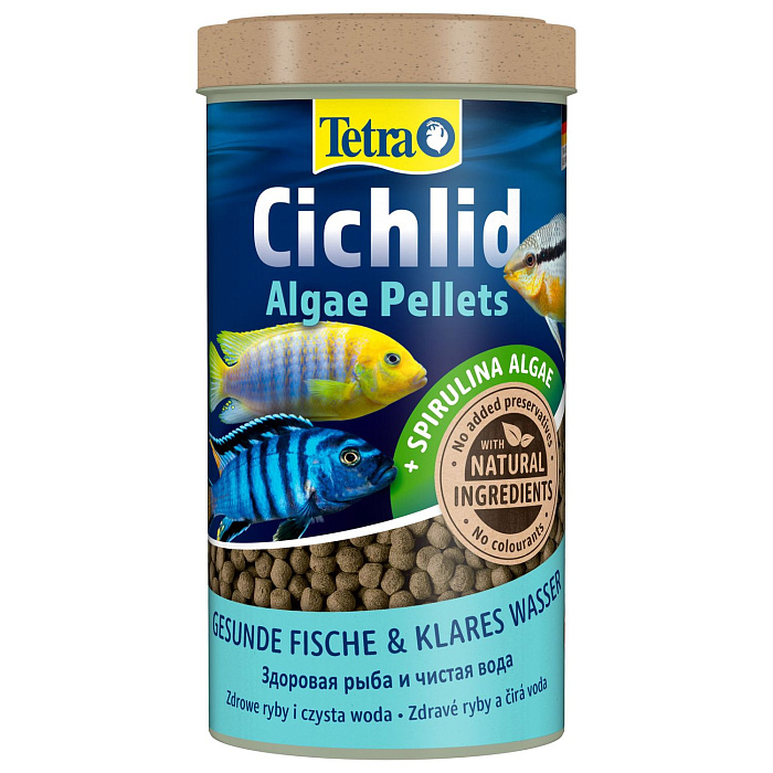 TetraCichlid Algae корм для всех видов цихлид 500 мл