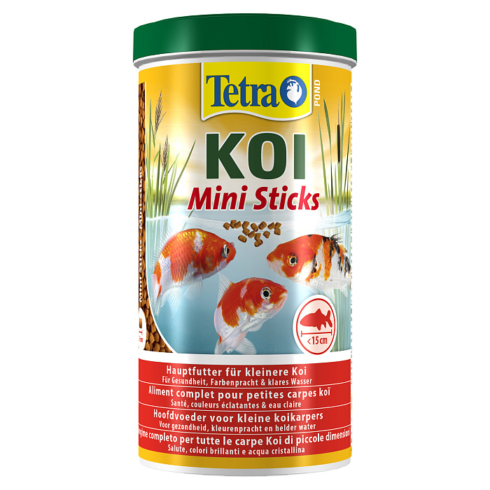 Tetra Pond Koi Mini Sticks корм для молодых кои в палочках 1 л