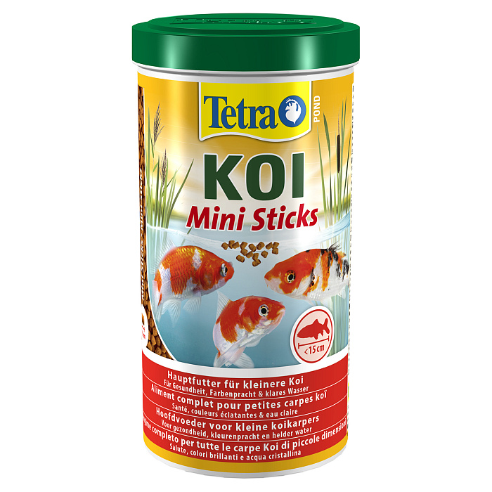 Tetra Pond Koi Mini Sticks корм для молодых кои в палочках 1 л