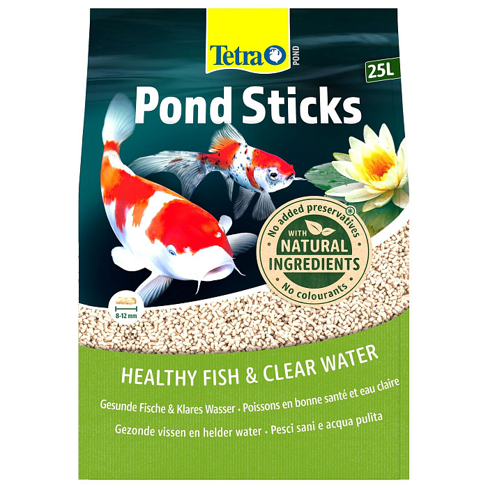 Tetra Pond Sticks корм для прудовых рыб в палочках 25 л
