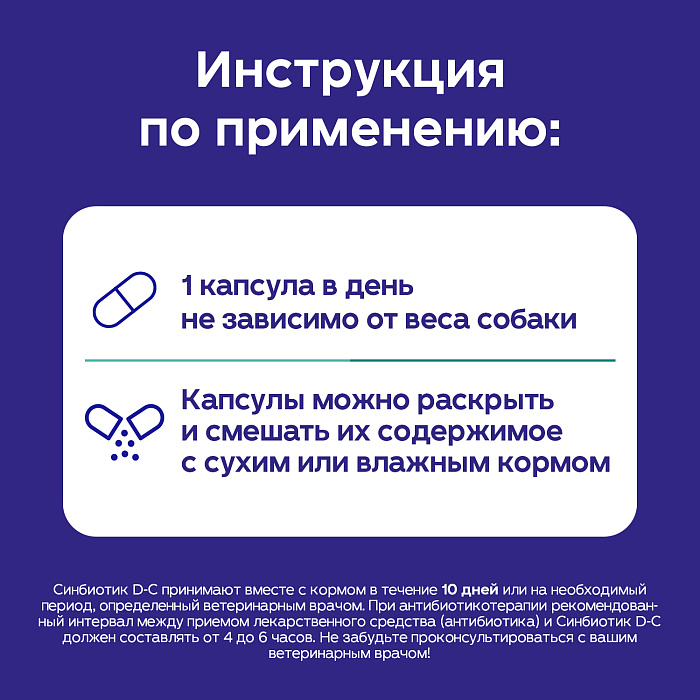 Protexin Синбиотик ДС 50 капсул