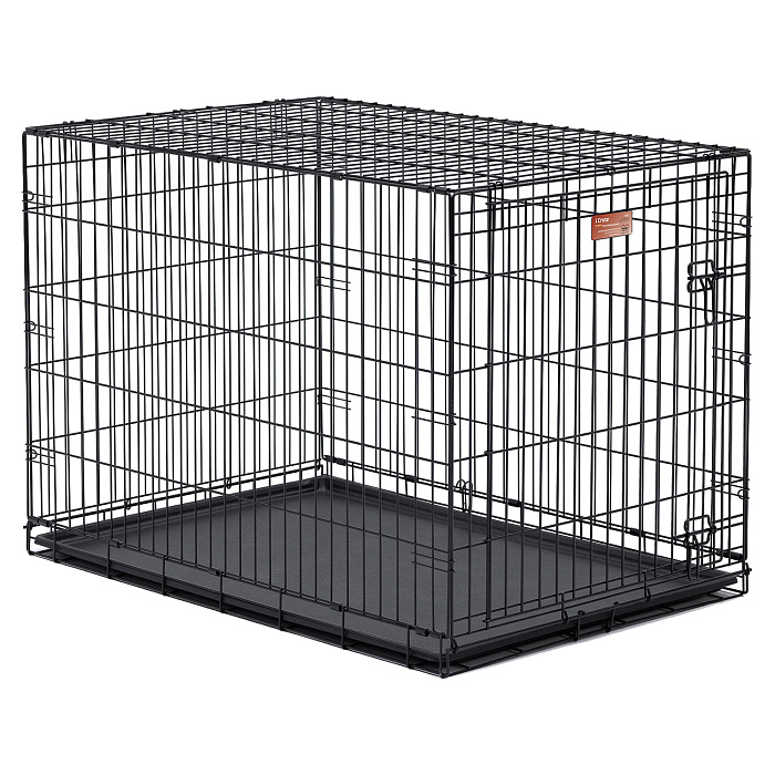 Клетка MidWest iCrate для собак 108х72х77h см, 1 дверь, черная